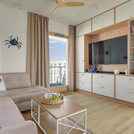 Apartmán Porto Seaside With Free Parking & Gym By Downtown Gdaňsk